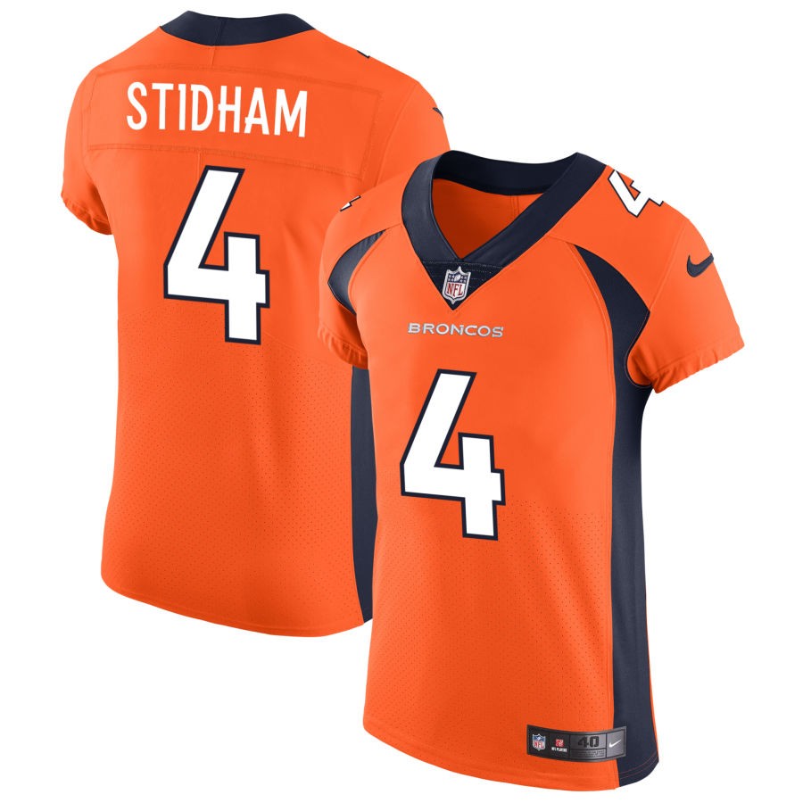 Jarrett Stidham Denver Broncos Nike Vapor Untouchable Elite Jersey - Orange